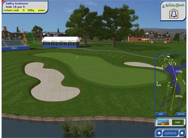 Golfbane - Enkeltbane Til Sports Coach simulator